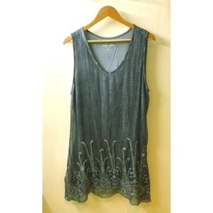 Soft Surroundings Embellished Layered Tunic